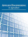 APPLIED ENGINEERING IN AGRICULTURE杂志封面